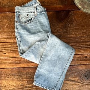 Light Blue Gap Relaxed Boyfriend Jeans